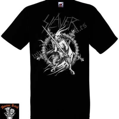 Camiseta Slayer Goat Devil