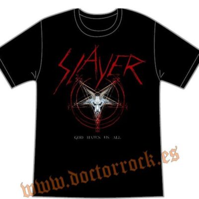 Camiseta Slayer God Hates Us All