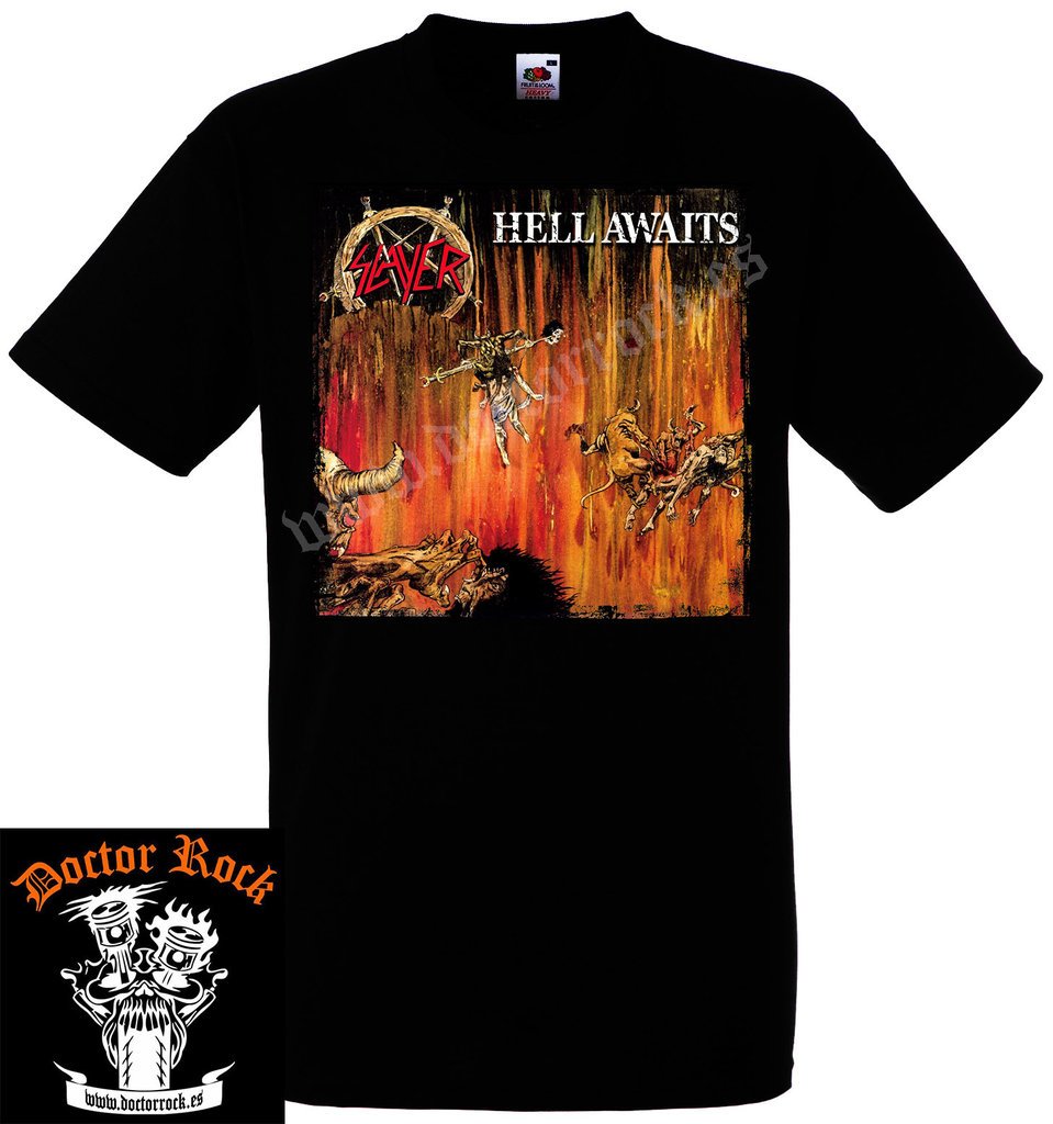 Camiseta Slayer Hell Awaits