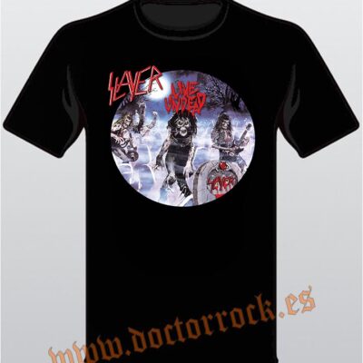 Camiseta Slayer Live Undead