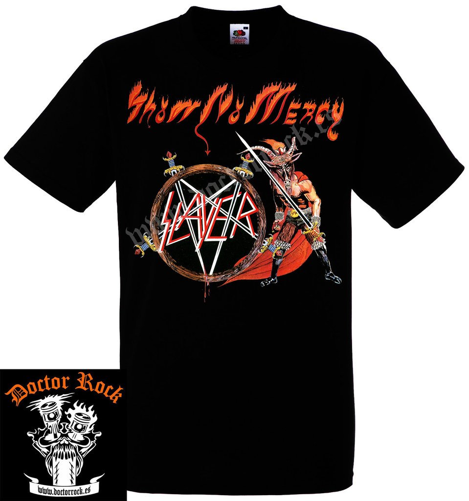 Camiseta Slayer Show No Mercy