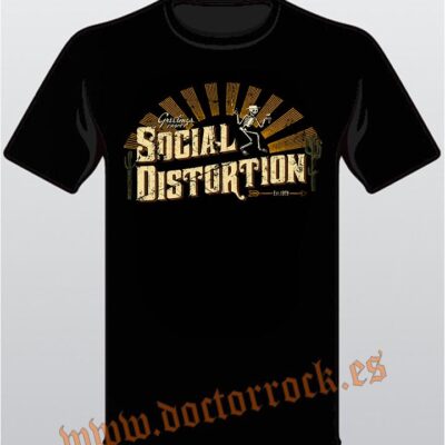 Camiseta Social Distortion Greetings