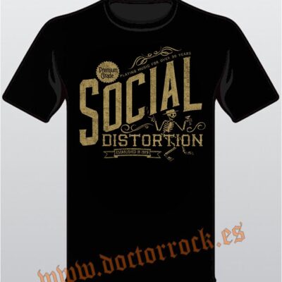 Camiseta Social Distortion Over 30 Years