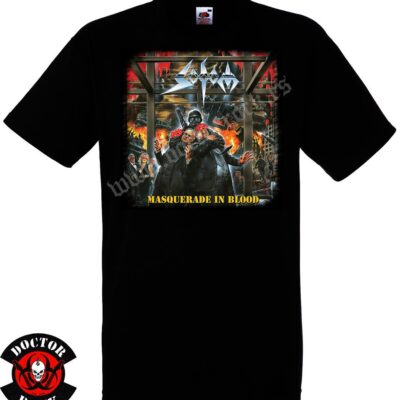 Camiseta Sodom Masquerade In Blood