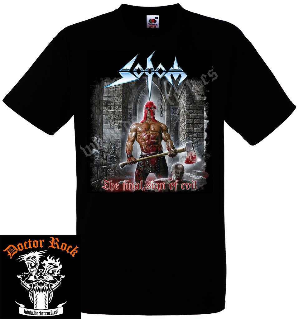Camiseta Sodom Final Sign Of Evil