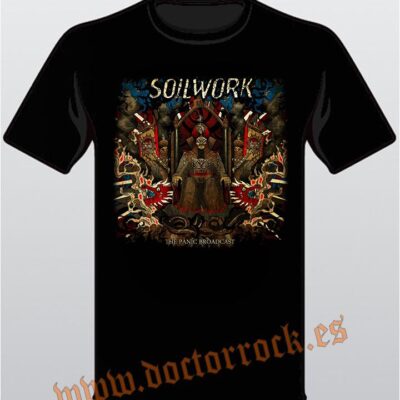Camiseta Soilwork The Panic Broadcast