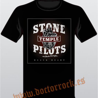 Camiseta Stone Temple Pilots Black Heart