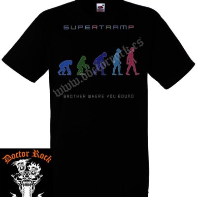 Camiseta Supertramp Brother Where You Bound