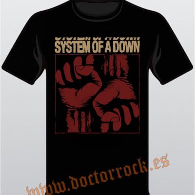 Camiseta System Of A Down Fists