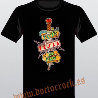 Camiseta Tesla Taste My Pain