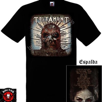 Camiseta Testament Demonic