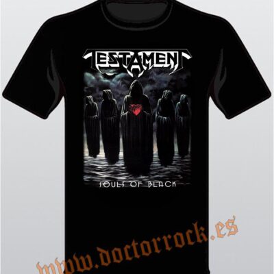 Camiseta Testament Souls Of Black