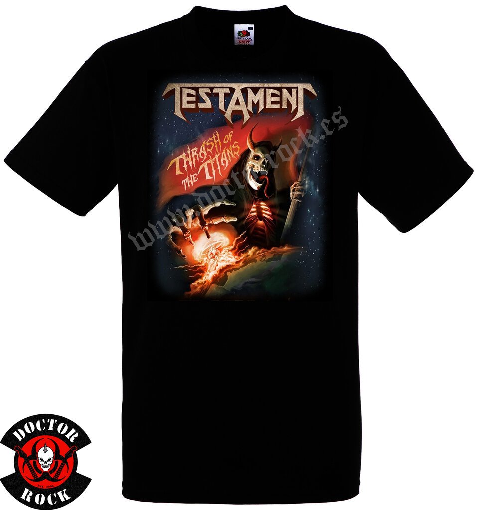 Camiseta Testament Thrash Of The Titans