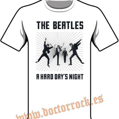 Camiseta The Beatles A Hard Days Night