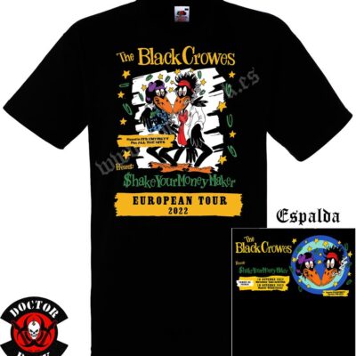Camiseta The Black Crowes European Tour 2022