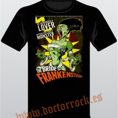 Camiseta The Bride Of Frankenstein Cartel