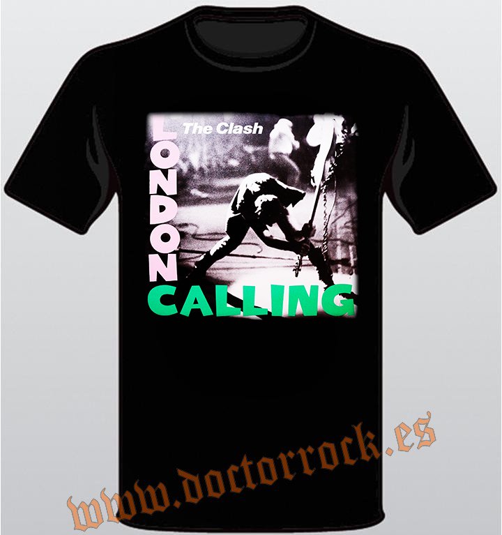 Camiseta The Clash London Calling