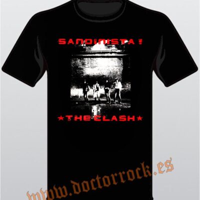 Camiseta The Clash Sandinista
