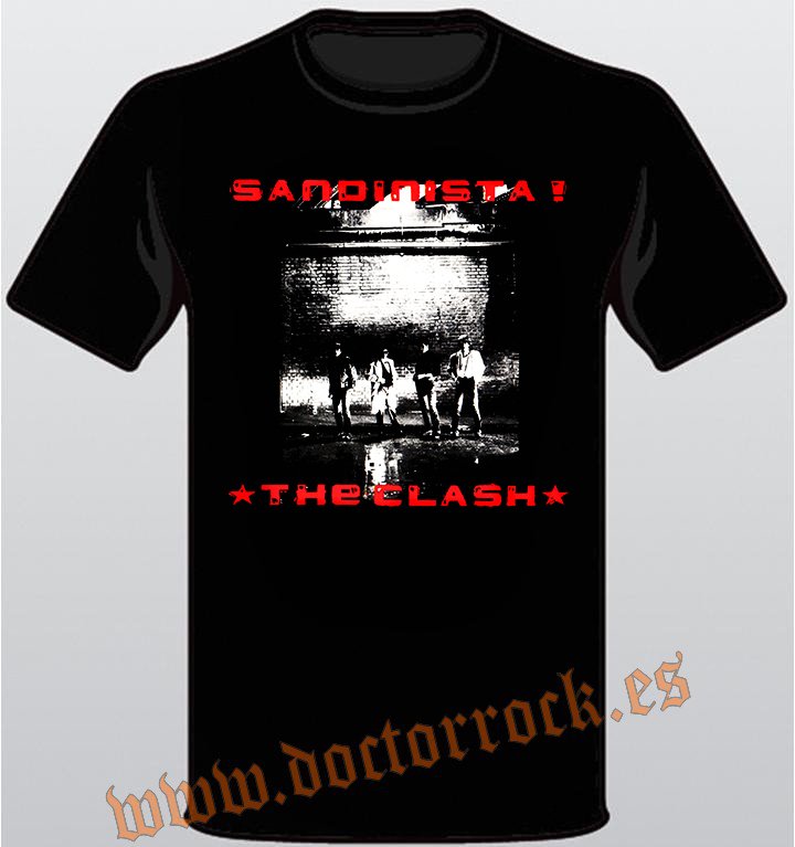 Camiseta The Clash Sandinista