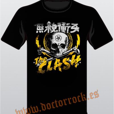 Camiseta The Clash Skull