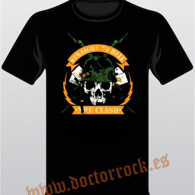 Camiseta The Clash Straight To Hell