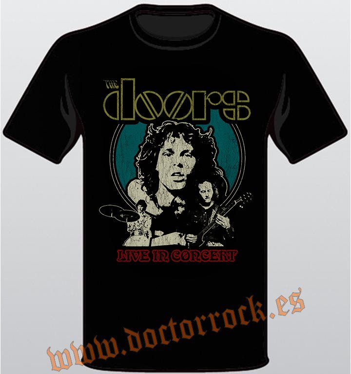 Camiseta The Doors Live In Concert