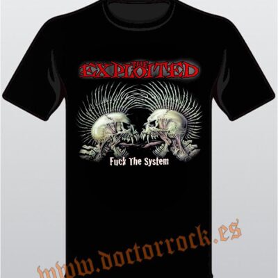Camiseta The Exploited Fuck The System - XL