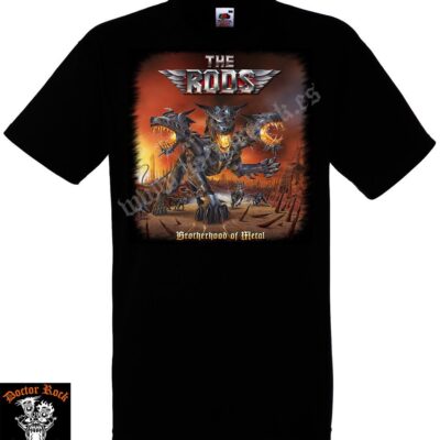 Camiseta The Rods Brotherhood Of Metal