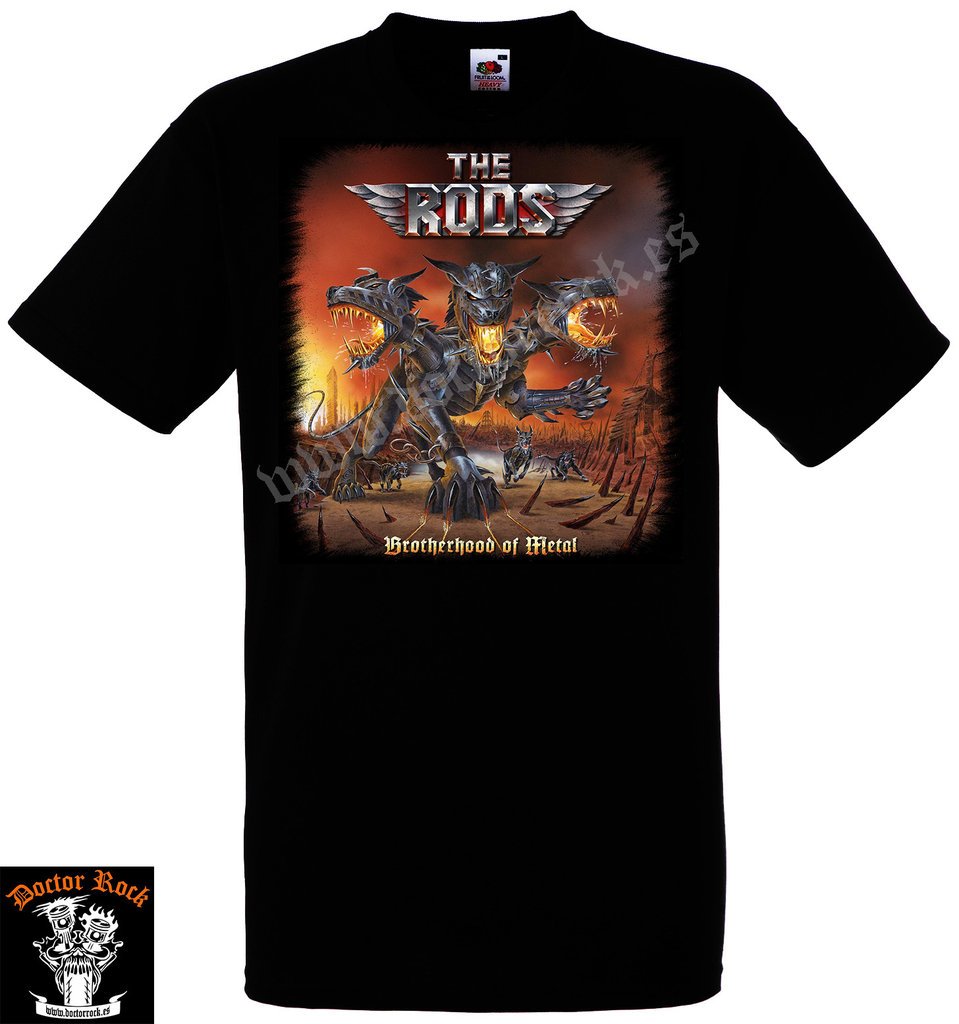 Camiseta The Rods Brotherhood Of Metal