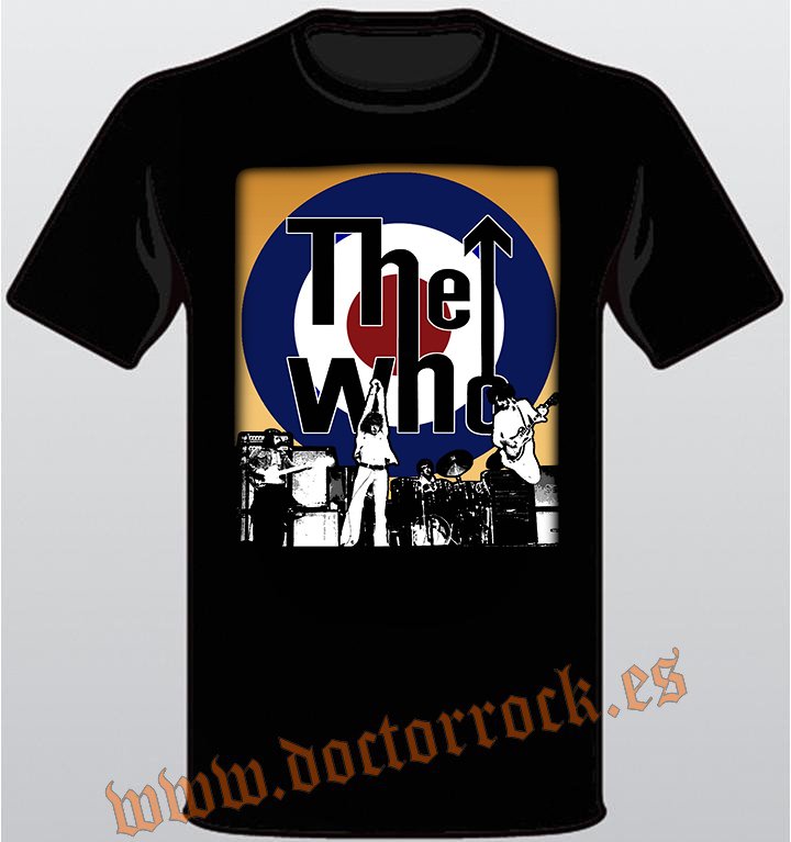 Camiseta The Who Live Boston 1973