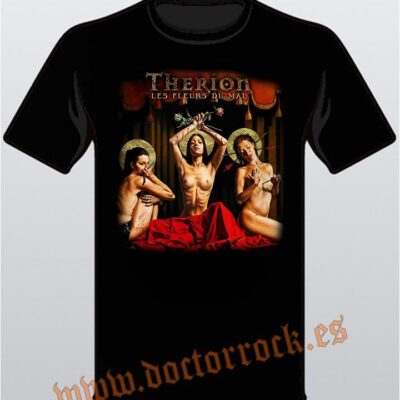 Camiseta Therion Les Fleurs Du Mal