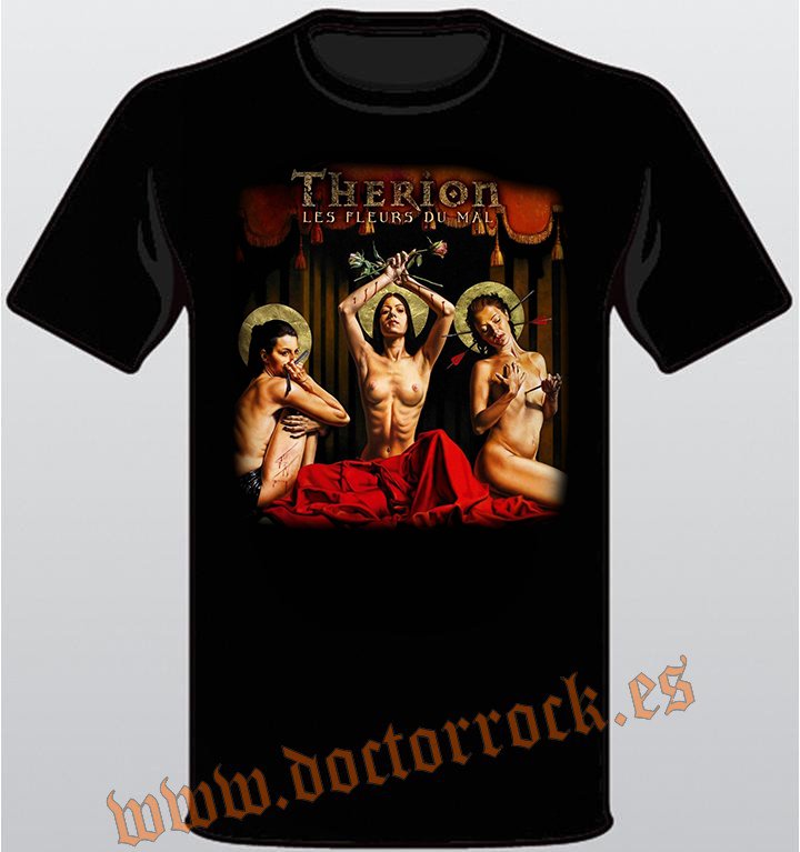 Camiseta Therion Les Fleurs Du Mal