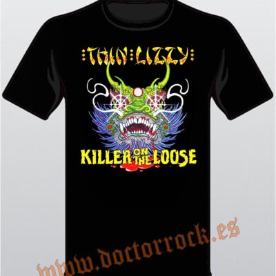 Camiseta Thin Lizzy Killer on the Loose