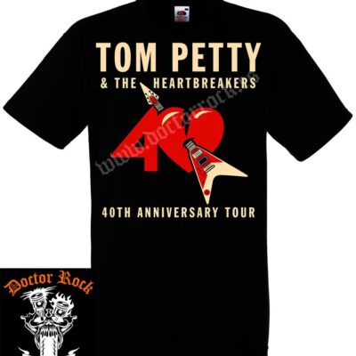 Camiseta Tom Petty 40th Anniversary Tour