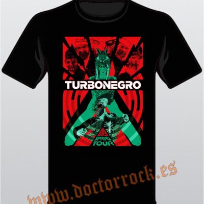 Camiseta Turbonegro 2013 Spring Tour