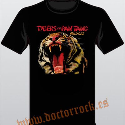 Camiseta Tygers of Pan Tang Wild Cat