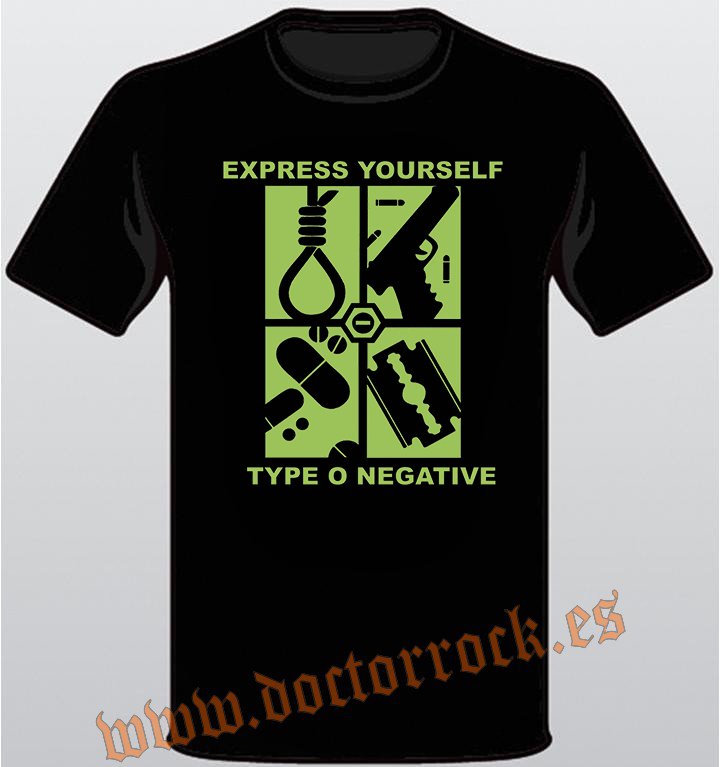 Camiseta Type O Negative Express Yourself