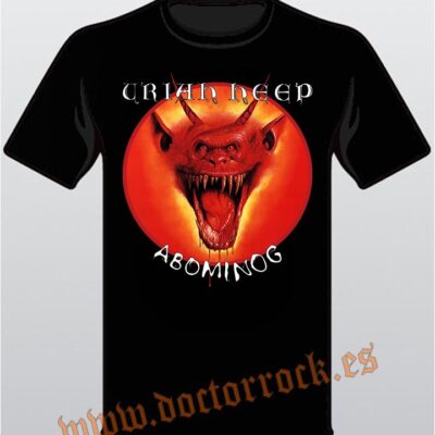 Camiseta Uriah Heep Abominog