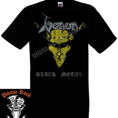 Camiseta Venom Black Metal Vintage