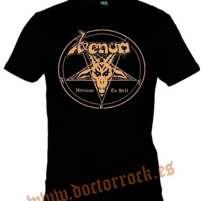 Camiseta Venom Welcome to Hell