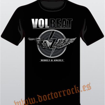 Camiseta Volbeat Rebels And Angels