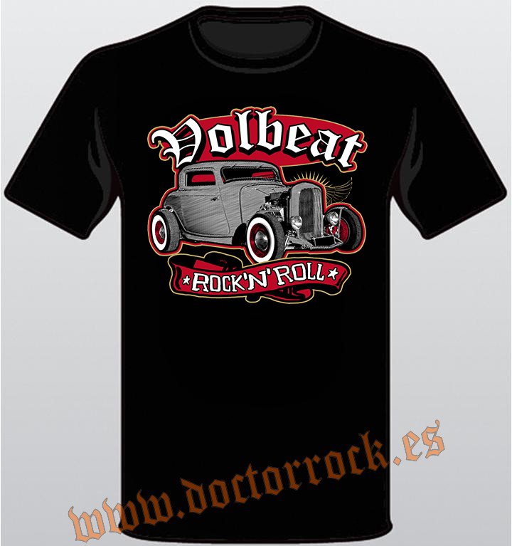 Camiseta Volbeat Rock And Roll