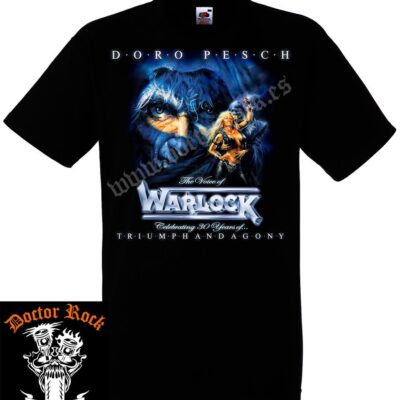 Camiseta Warlock Triumph & Agony 30 Years