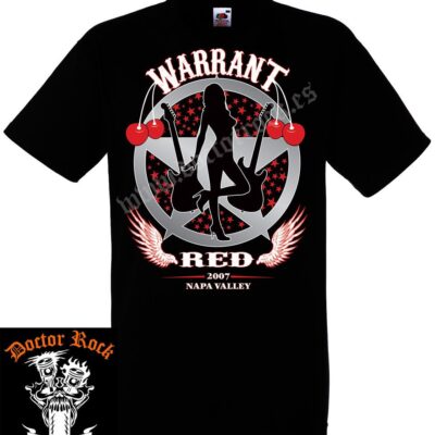Camiseta Warrant Red