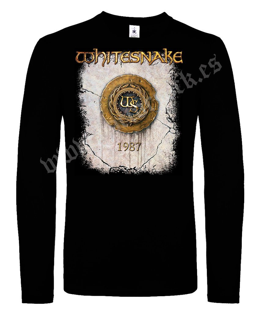 Camiseta Whitesnake 1987 M/L