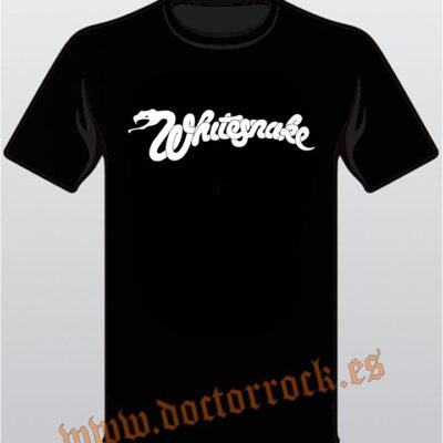 Camiseta Whitesnake logo