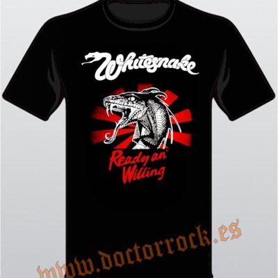 Camiseta Whitesnake Ready And Willing