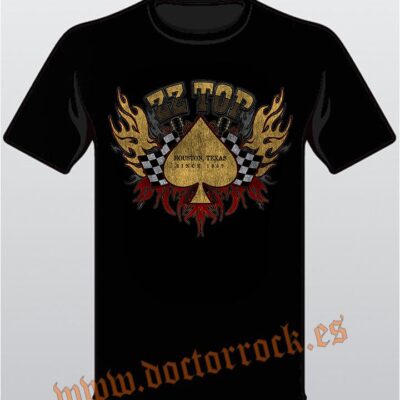 Camiseta ZZ Top Race Flag