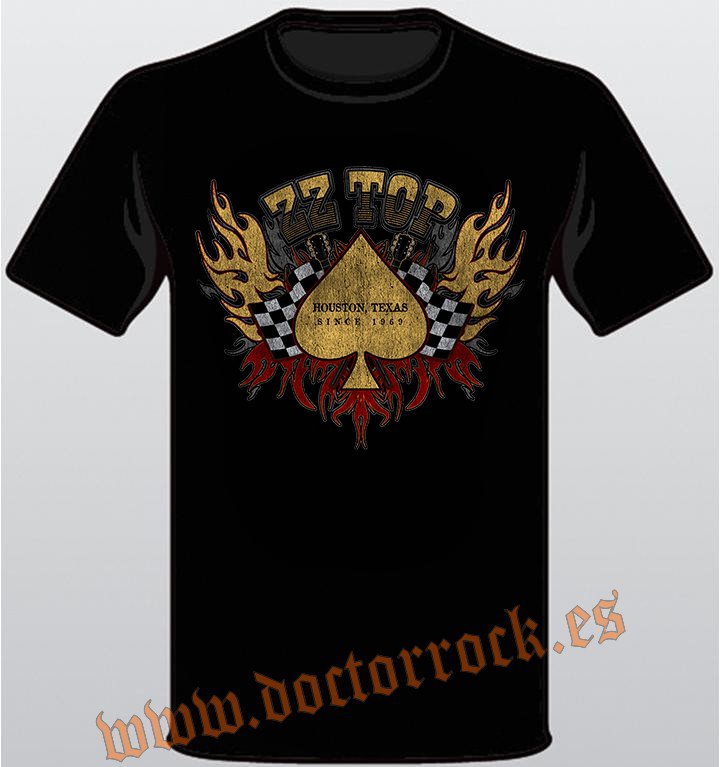 Camiseta ZZ Top Race Flag