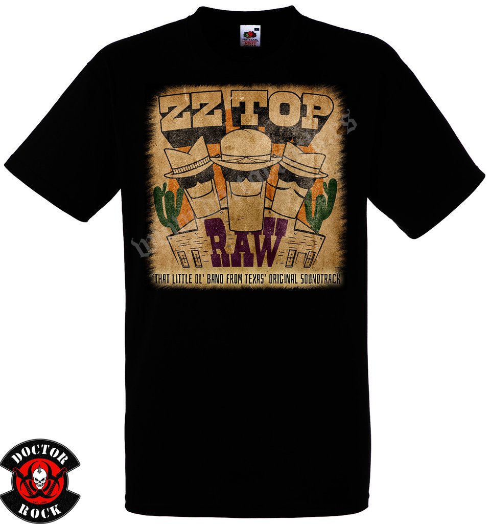 Camiseta ZZ Top Raw